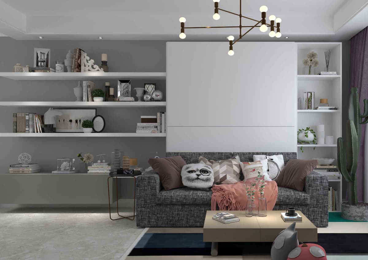 Letto a scomparsa Chic - Design personalizzabile