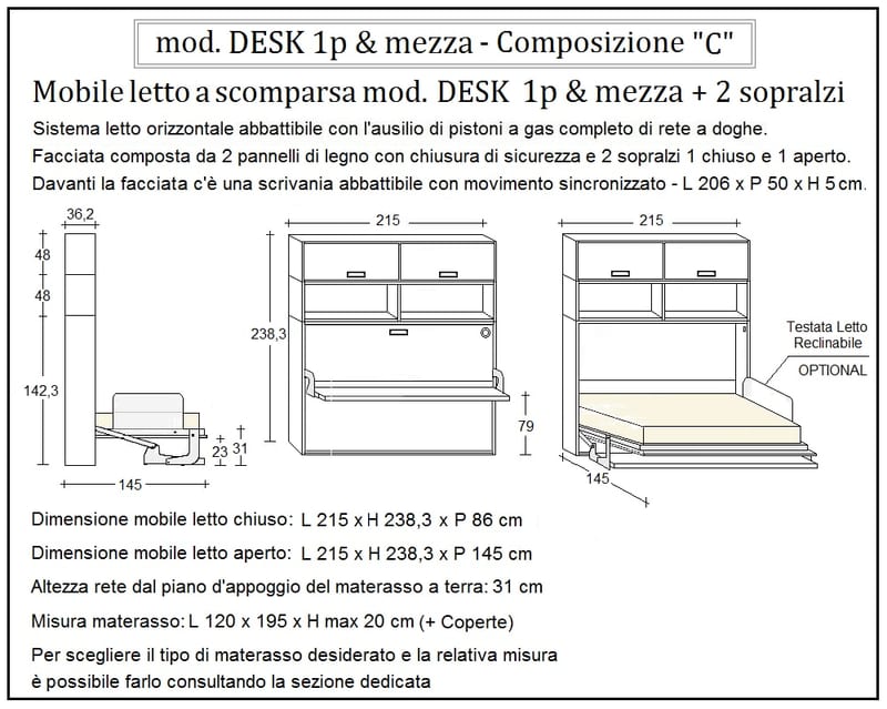 Mod. Desk Composizione C by Nottiblu - Thumbnail 4