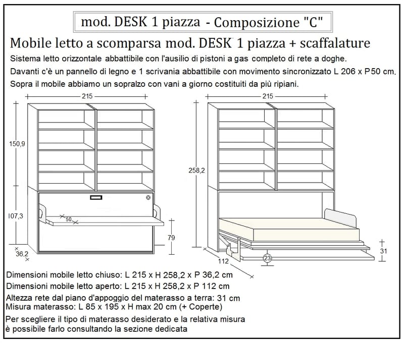 Desk composizione C - Thumbnail 4