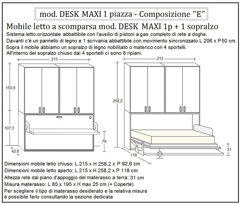 Mod. Desk Composizione E by Nottiblu - Thumbnail 4